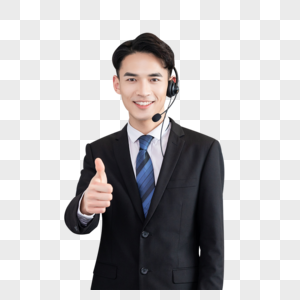 商務客服男性